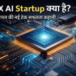 MatX AI Startup क्या है – भारत की नई टेक सफलता कहानी को दर्शाता AI चिप और सर्किट बोर्ड का डिजिटल थंबनेल