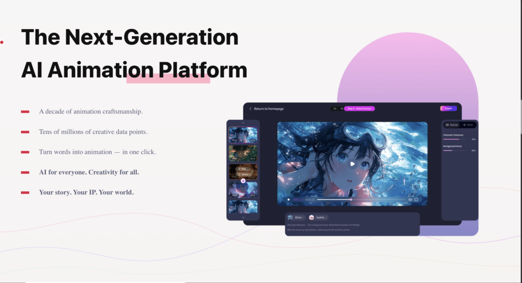 LAIPIC AI visual intelligence platform homepage showcasing AI-powered image and visual content generation.